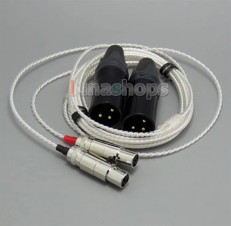 3 Pin Male XLR PCOCC + Silver Plated Cable Cord for Audeze LCD-3 LCD-2 LCD-X LCD-XC LCD-4z LCD-MX4 LCD-GX LN004724
3 Pin Male XLR PCOCC + Silver Plated Cable Cord for Audeze LCD-3 LCD-2 LCD-X LCD-XC LCD-4z LCD-MX4 LCD-GX LN004724