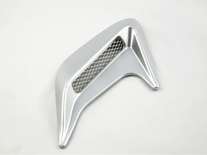 Universal Car sticker 2pcs Car Auto Side Vent Air Flow Fender Intake Sticker Black Silver Decorative car Styling
Universal Car sticker 2pcs Car Auto Side Vent Air Flow Fender Intake Sticker Black Silver Decorative car Styling