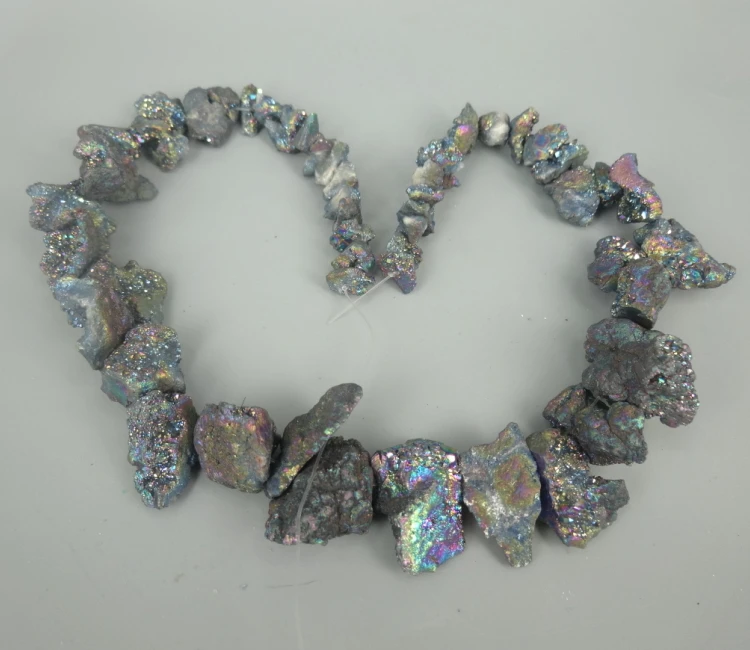 Natural Crystal Gem Stone Real Crystal Geode Necklaces Fashion Gem Stone Druzy Drusy Pendant Quartz Crystal Rainbow Pendant
Natural Crystal Gem Stone Real Crystal Geode Necklaces Fashion Gem Stone Druzy Drusy Pendant Quartz Crystal Rainbow Pendant