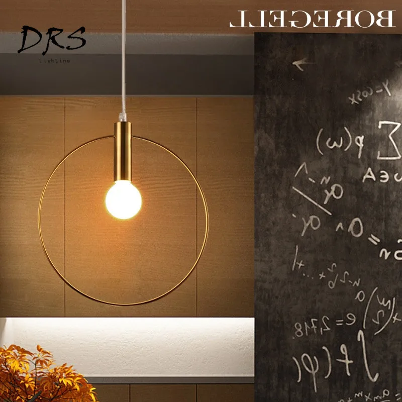 Modern Pendant Light For Lobby Dining Room single ring Arts Decoration lighting Antique Gold suspension Pendant Lamp E14 lights
Modern Pendant Light For Lobby Dining Room single ring Arts Decoration lighting Antique Gold suspension Pendant Lamp E14 lights