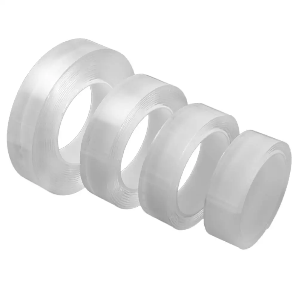 Multifunctional Daily Household Nano Tape Strong Adsorption Traceless Magic Film Phone Holder Home Decor Kitchen Accessories
Multifunctional Daily Household Nano Tape Strong Adsorption Traceless Magic Film Phone Holder Home Decor Kitchen Accessories
