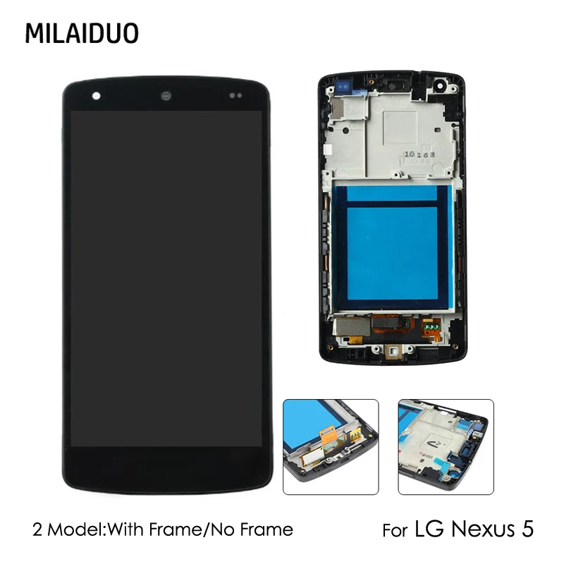 ЖК-дисплей для LG Google Nexus 5 D821 D820 сенсорный экран дигитайзер черный нет/с рамкой полная сборка запасные части
ЖК-дисплей для LG Google Nexus 5 D821 D820 сенсорный экран дигитайзер черный нет/с рамкой полная сборка запасные части