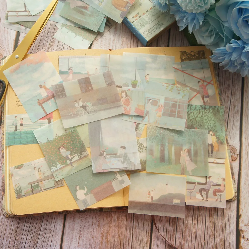 38pcs Cherish Our Days Together Style Paper Sticker Scrapbooking DIY Gift Packing Label Decoration Tag
38pcs Cherish Our Days Together Style Paper Sticker Scrapbooking DIY Gift Packing Label Decoration Tag