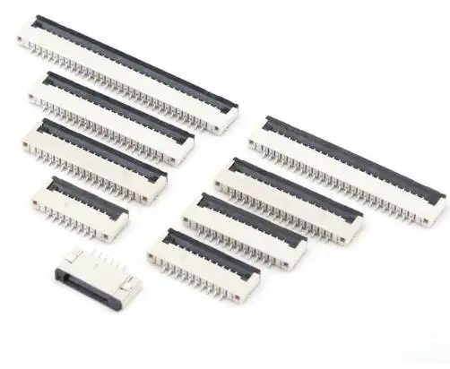 FPC Pitch 1.0mm Flip Connector SMT SMD Type Ribbon Flat Bottom Contact 4/6/8/10/12/14/16/18/20/22/24/26/30Pin Resistor
FPC Pitch 1.0mm Flip Connector SMT SMD Type Ribbon Flat Bottom Contact 4/6/8/10/12/14/16/18/20/22/24/26/30Pin Resistor