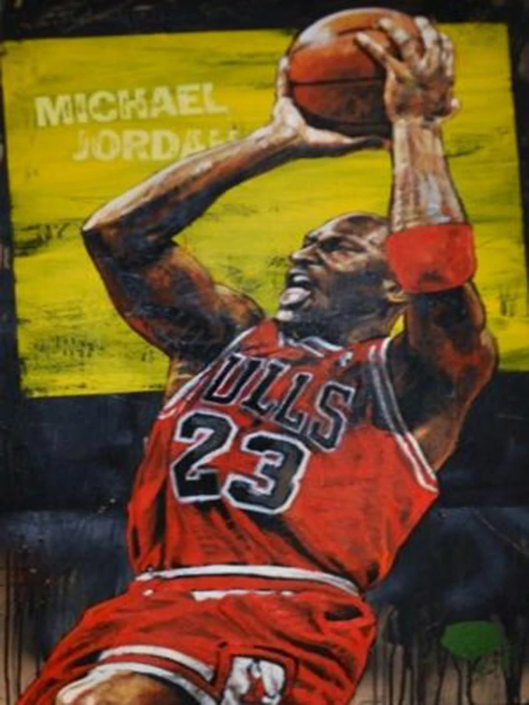 Artist Hand Painted God Of Basketball BULLS 23 Michael Jordan Shooting Oil Painting On Canvas Basketball Jordan Oil Painting
Artist Hand Painted God Of Basketball BULLS 23 Michael Jordan Shooting Oil Painting On Canvas Basketball Jordan Oil Painting