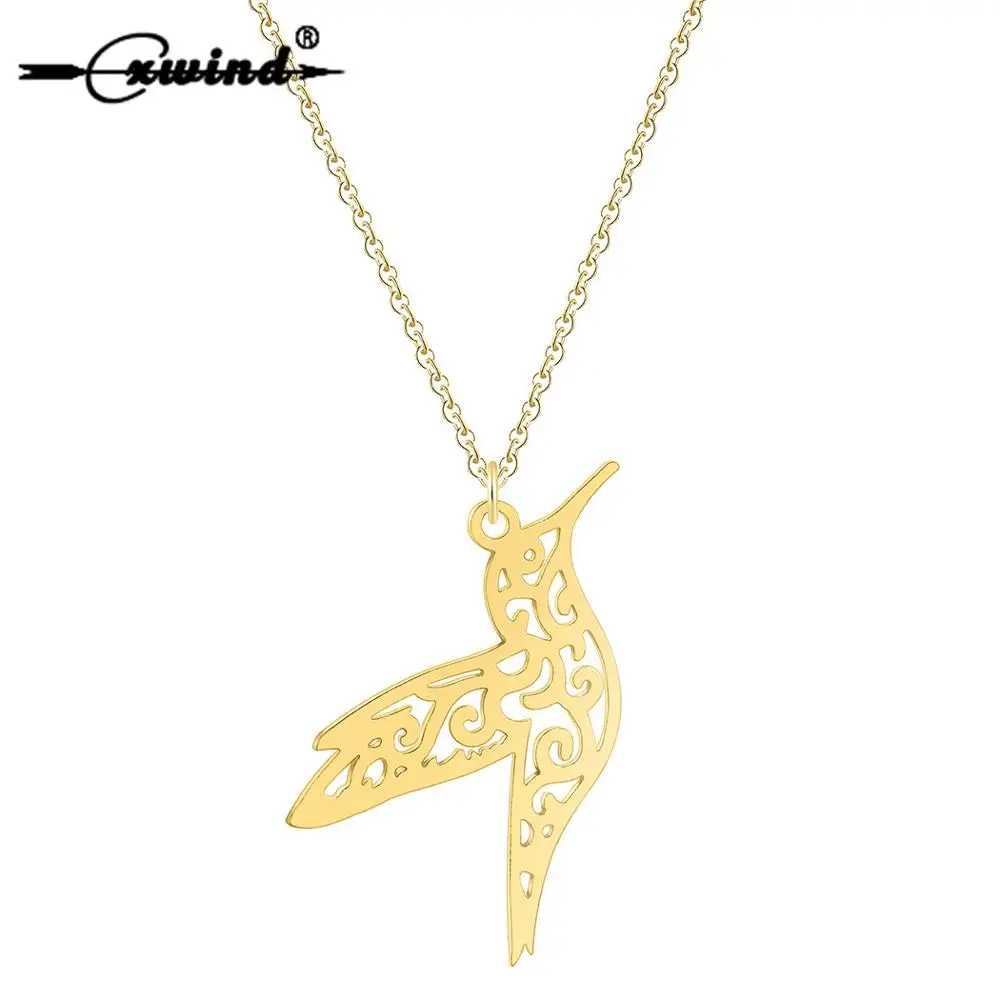Cxwind Classic Hummingbird Woodpecker Necklace Luckly Necklace with Animal Charm Gift for Family Friend Stainless Steel Jewelry
Cxwind Classic Hummingbird Woodpecker Necklace Luckly Necklace with Animal Charm Gift for Family Friend Stainless Steel Jewelry