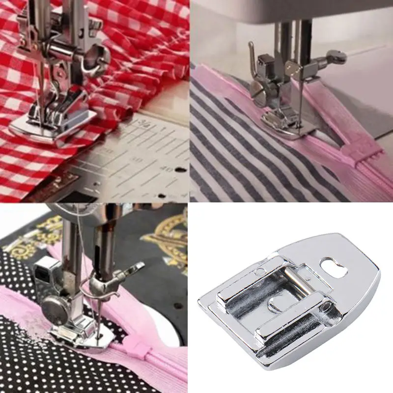 2Pcs Household Sewing Machine Parts Presser Foot 7306A Invisible Zipper Foot for singer brother janome toyota SA128
2Pcs Household Sewing Machine Parts Presser Foot 7306A Invisible Zipper Foot for singer brother janome toyota SA128