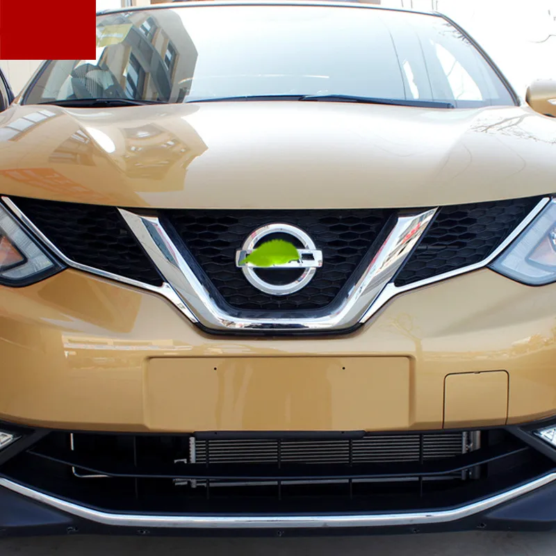 2pcs ABS Chrome Plated Decorative Sticker with Front Grille for Nissan Qashqai J11 Rogue Sport 2014-2017
2pcs ABS Chrome Plated Decorative Sticker with Front Grille for Nissan Qashqai J11 Rogue Sport 2014-2017