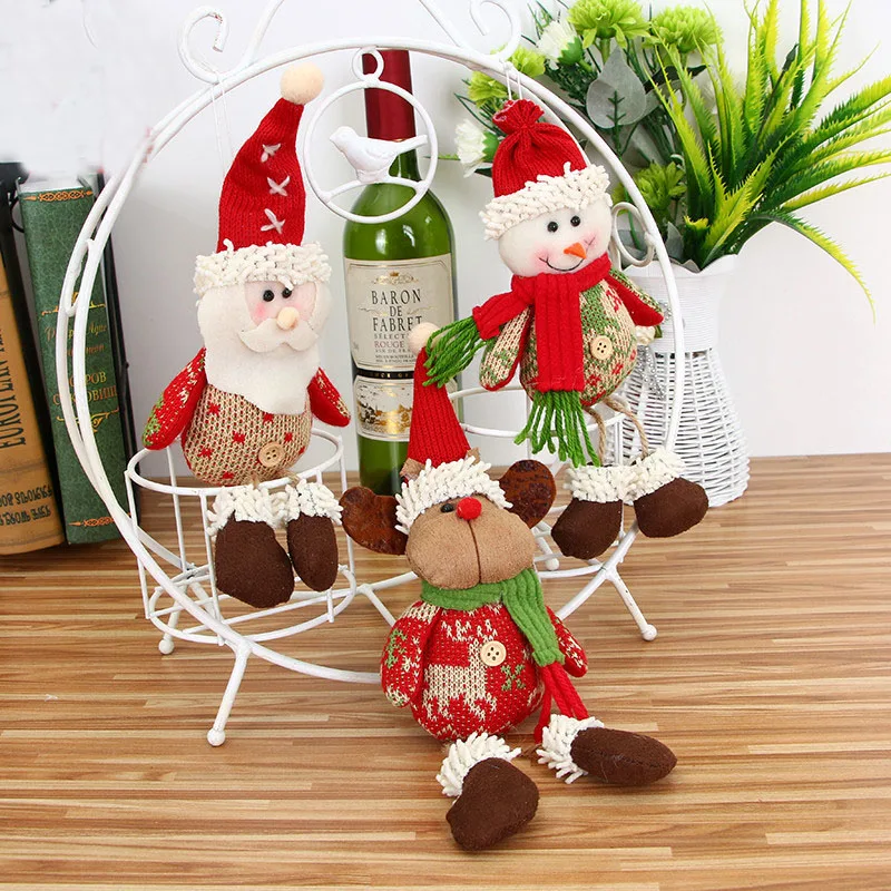 New Style Santa Claus Snow Man Reindeer Doll Christmas Decoration Xmas Tree Ornaments Pendant Hanging for Kids Xmas Party Gift
New Style Santa Claus Snow Man Reindeer Doll Christmas Decoration Xmas Tree Ornaments Pendant Hanging for Kids Xmas Party Gift