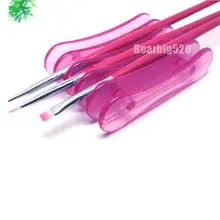 Free Shipping Nail Art Makeup Design Craft Acrylic UV Gel Brush Pen Holder Stand Electric Styling Tools Nail Brush Perfumes