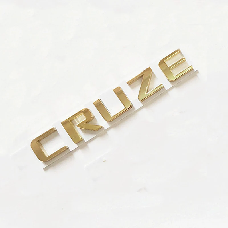 AEING 3D Золотой Металл для Cheverolet Chevy Cruze значок с буквенным логотипом бренд задний