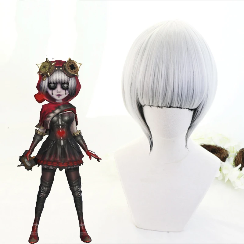 Game Identity V Cosplay Wig Mechanic Tracy Reznik Cosplay Wig Synthetic wig Girls Short White hair women Cosplay accessory
Game Identity V Cosplay Wig Mechanic Tracy Reznik Cosplay Wig Synthetic wig Girls Short White hair women Cosplay accessory