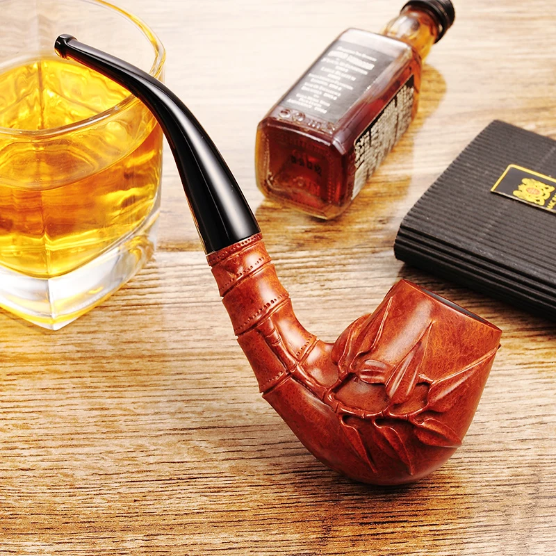 2020 New High-grade ADOUS Chinese style hand-carved bamboo reported safety heather Tobacco pipe Smoking pipes 9MM
2020 New High-grade ADOUS Chinese style hand-carved bamboo reported safety heather Tobacco pipe Smoking pipes 9MM