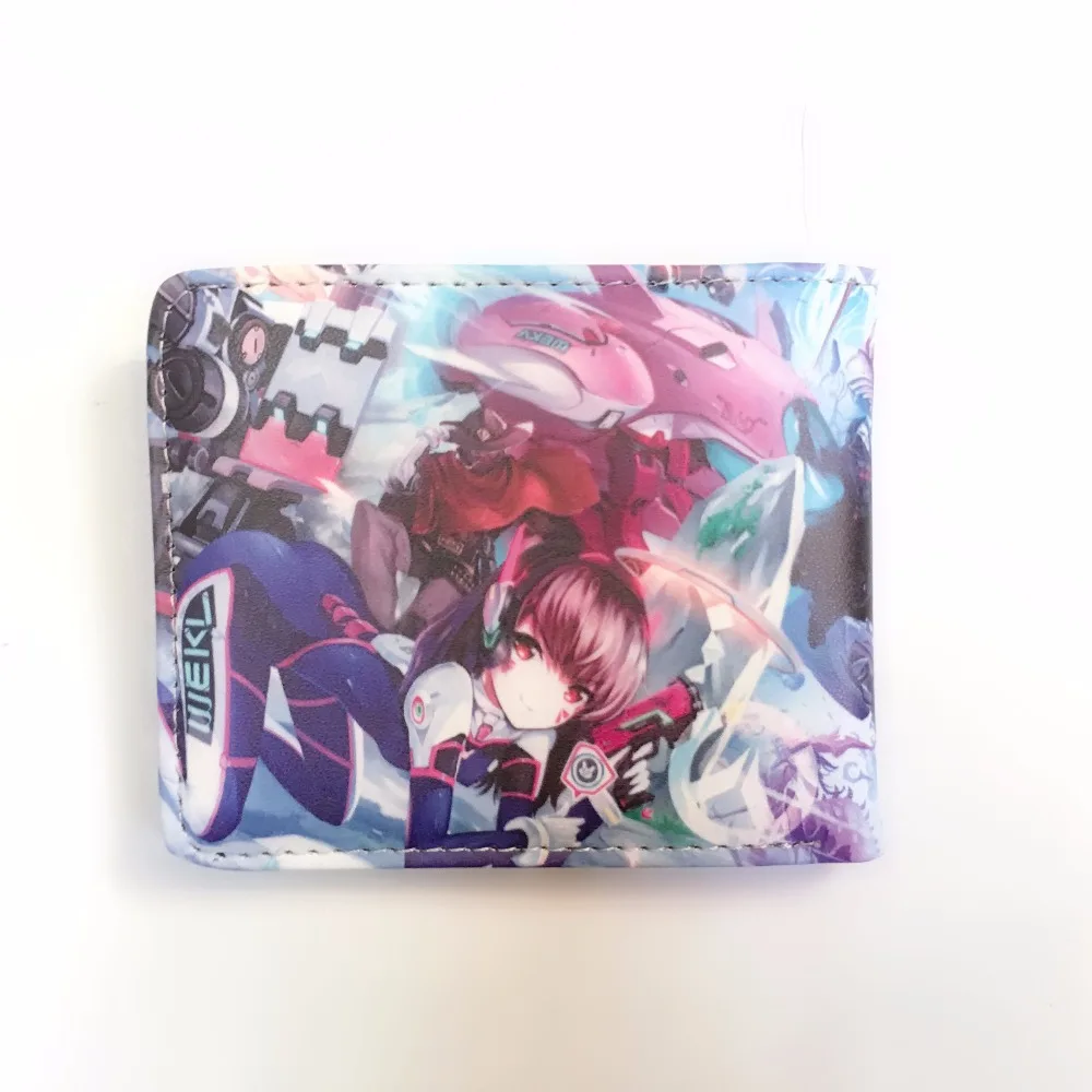W1233Y новый игровой кошельки Overwatch D. VA розовый Банни Bi-Fold кошелек с портмоне | Багаж