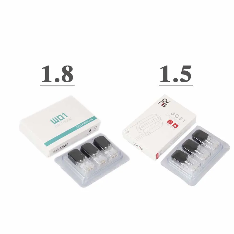 30pcs OVNS JC01 Replacement Pod Cartridges 0.7ml 1.5ohm For CBD 1.8ohm For E Liquid Vape Pod For JUUL JC01W01 Starter kit
30pcs OVNS JC01 Replacement Pod Cartridges 0.7ml 1.5ohm For CBD 1.8ohm For E Liquid Vape Pod For JUUL JC01W01 Starter kit