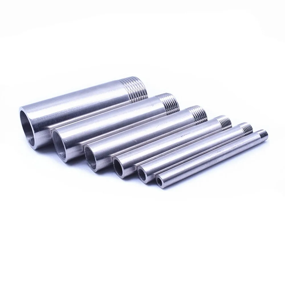 SS 304 нержавеющая сталь 100 мм Длина водопроводное соединение 1/4 "3/8" 1/2 "3/4" 1 "1-1/4" 1-1/2 "резьбовые фитинги
SS 304 нержавеющая сталь 100 мм Длина водопроводное соединение 1/4 "3/8" 1/2 "3/4" 1 "1-1/4" 1-1/2 "резьбовые фитинги