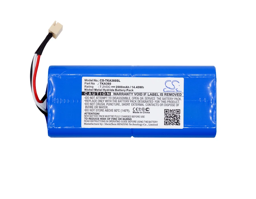 Cameron Sino 2000mAh Battery for TDK Life on Record A360, Life on Record Q35, Soma 360,TKA360SL
Cameron Sino 2000mAh Battery for TDK Life on Record A360, Life on Record Q35, Soma 360,TKA360SL