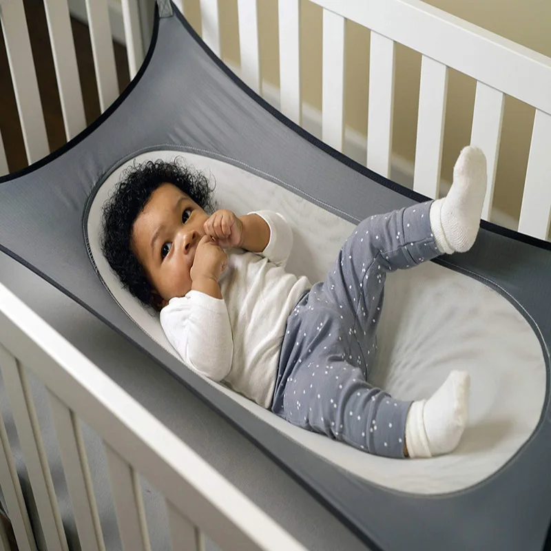 Infant swings hammock baby crib for sleeping bed baby detachable protable folding crib elastic mesh with 4 sturdy safety buckles
Infant swings hammock baby crib for sleeping bed baby detachable protable folding crib elastic mesh with 4 sturdy safety buckles