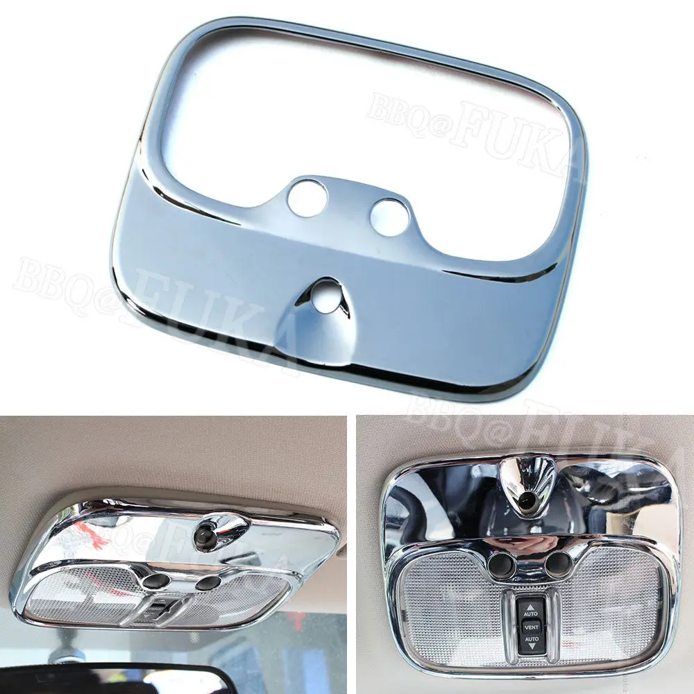 BBq@FUKA New Car Styling Accessoies Front Chrome Roof Dome Reading Light Lamp Cover Trim For Compass Patriot 2012 2013 2014
BBq@FUKA New Car Styling Accessoies Front Chrome Roof Dome Reading Light Lamp Cover Trim For Compass Patriot 2012 2013 2014
