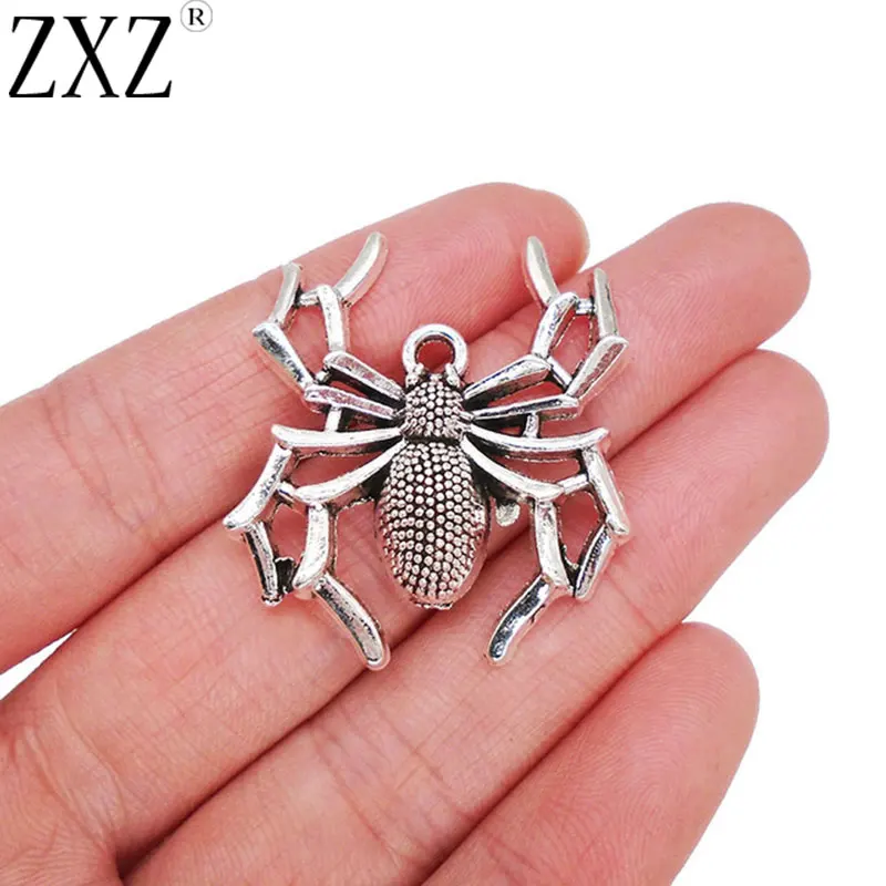 ZXZ 10pcs Spider Charms Pendants for Necklace Bracelet Jewelry Making Findings 35x32mm
ZXZ 10pcs Spider Charms Pendants for Necklace Bracelet Jewelry Making Findings 35x32mm