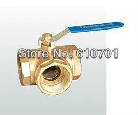 T Type T-Port or L Type L-Port Mountin DN40 1-1/2" 1.5"BSP Female Full Ports Brass Tee Ball Valve Three Way Pipe Fittings
T Type T-Port or L Type L-Port Mountin DN40 1-1/2" 1.5"BSP Female Full Ports Brass Tee Ball Valve Three Way Pipe Fittings