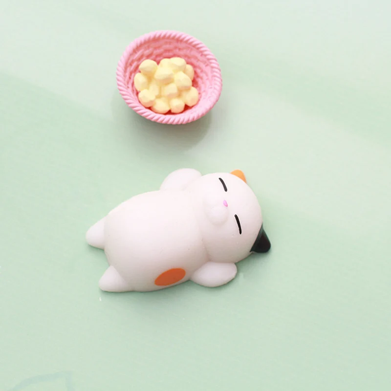 3PCS Mini Cute AntiStress Fidget Toys Soft Animal Slow Rising Squeeze Toy Sticky Squishy Relief For Children Adult Gift | Игрушки и