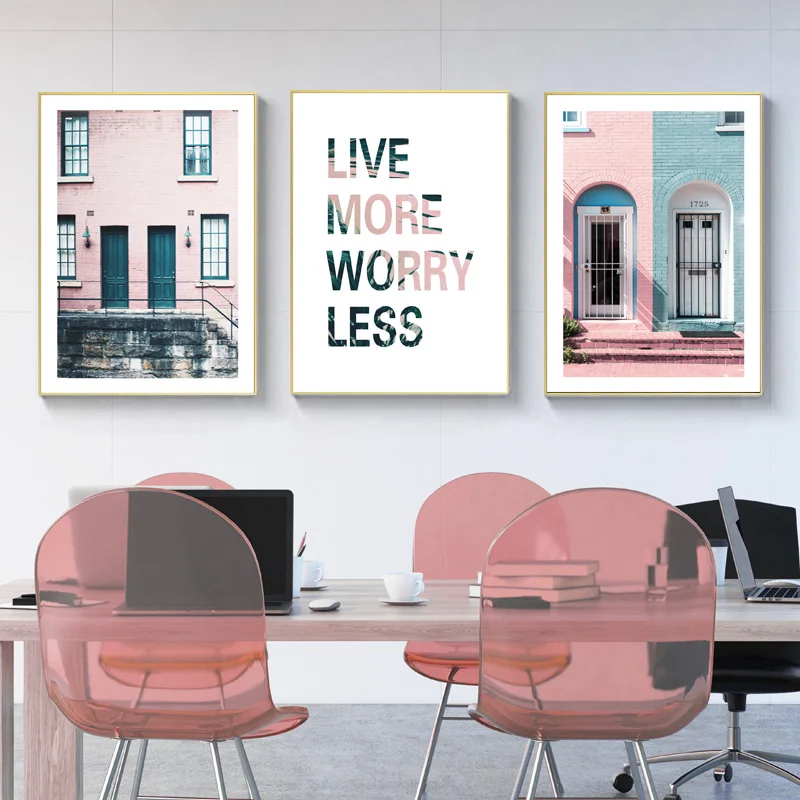 Pink Industrial Abstract Building Painting Nordic Posters And Prints Living Room Decoration Modern Wall Art Cuadros Poster
Pink Industrial Abstract Building Painting Nordic Posters And Prints Living Room Decoration Modern Wall Art Cuadros Poster