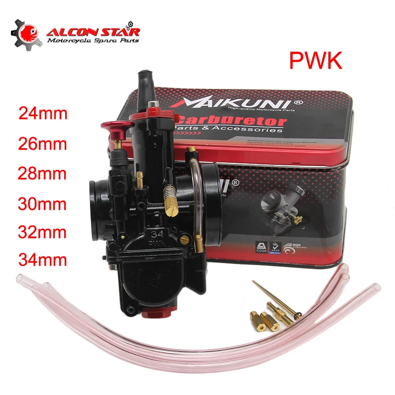 Alconstar PWK 26 28 30 32 34mm Carburetor With Power Jet ATV Buggy Quad Go Kart Dirt Bike Motorcycle RACING PARTS Scooters
Alconstar PWK 26 28 30 32 34mm Carburetor With Power Jet ATV Buggy Quad Go Kart Dirt Bike Motorcycle RACING PARTS Scooters