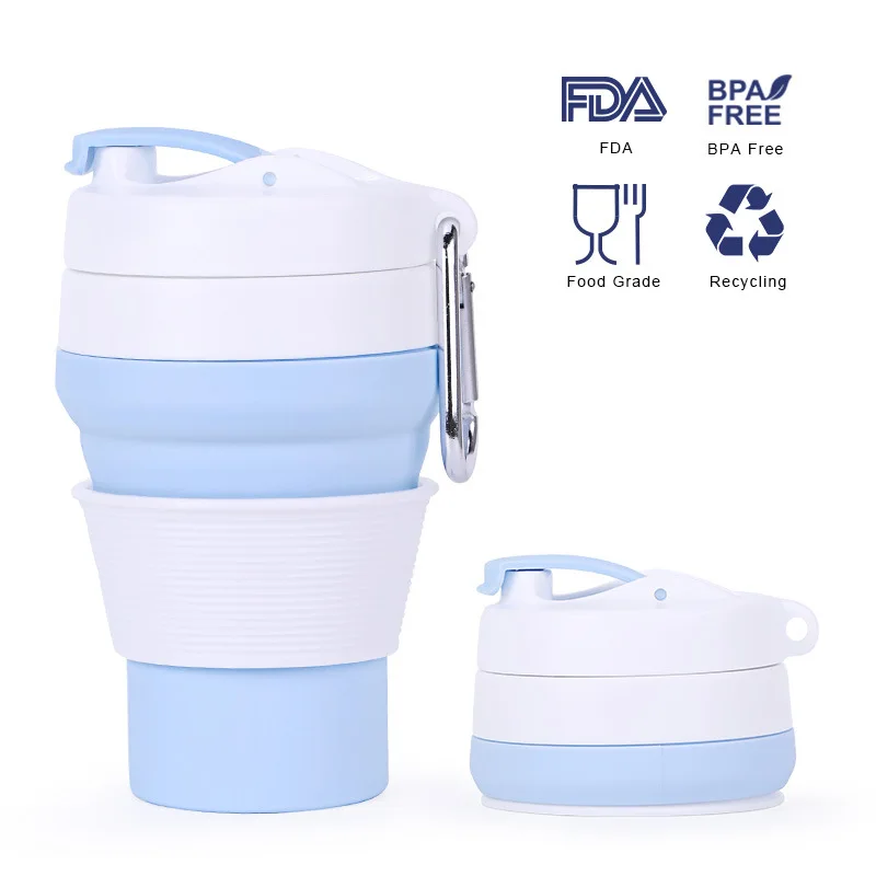 350ml Foldable Silica Creative Cup Gift Customized Portable Coffee Cup Outdoor Silica Gel Cup Silica Gel Folding Cup
350ml Foldable Silica Creative Cup Gift Customized Portable Coffee Cup Outdoor Silica Gel Cup Silica Gel Folding Cup