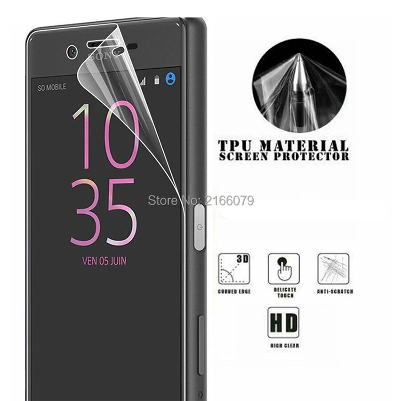 For Samsung Galaxy Note 5 Note5 N9200 5.7" Soft TPU Front Full Cover Screen Protector Transparent Protective Film + Clean Tools |