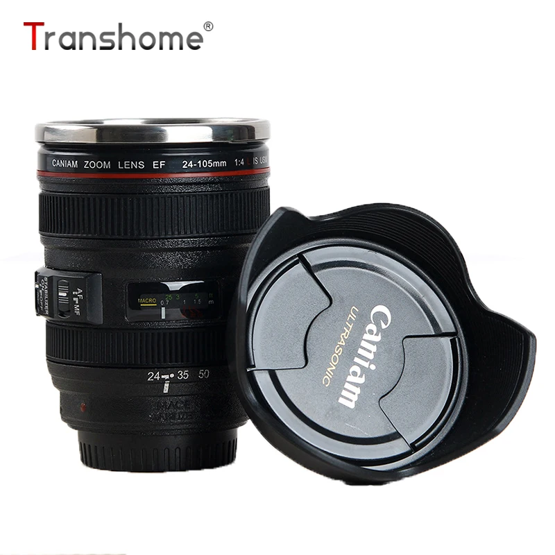 Transhome Camera Lens Mug 400ml Stainless Steel Tumbler 24-105mm 3rd Camera Lens Cup 1:1 ABS Creative Coffee Tea Cups And Mugs
Transhome Camera Lens Mug 400ml Stainless Steel Tumbler 24-105mm 3rd Camera Lens Cup 1:1 ABS Creative Coffee Tea Cups And Mugs