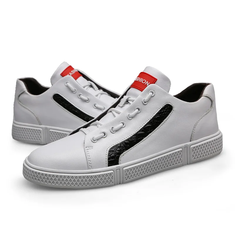 2021 New Fashion Men's Shoes Casual Genuine Leather Black White Waterproof Shoe Male Comfortable Platform Shoes For Men Sneakers
2021 New Fashion Men's Shoes Casual Genuine Leather Black White Waterproof Shoe Male Comfortable Platform Shoes For Men Sneakers