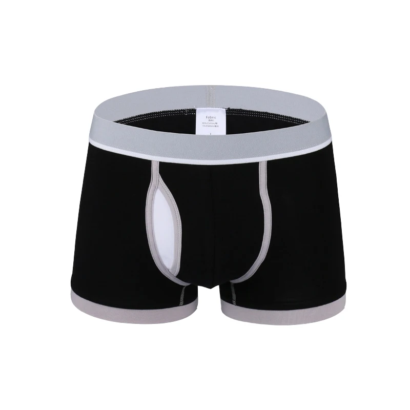 Нижнее белье Cueca для мужчин хлопковые боксеры с широким поясом мужские