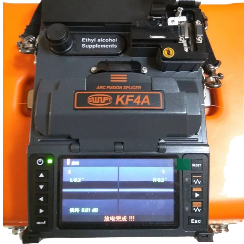 Устройство для термического сращивания оптоволокна с английским меню KF4A