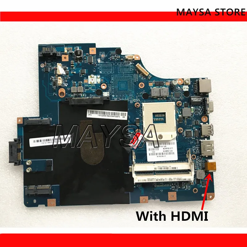 NIWE2 LA-5752P Fit For Lenovo Z560 G560 laptop motherboard HM55 NIWE2 LA-5752P DDR3
NIWE2 LA-5752P Fit For Lenovo Z560 G560 laptop motherboard HM55 NIWE2 LA-5752P DDR3