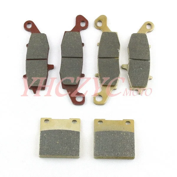 For Suzuki SV400 1992-2002 SV650 1992-2002 motorcycle front and rear brake pads set
For Suzuki SV400 1992-2002 SV650 1992-2002 motorcycle front and rear brake pads set