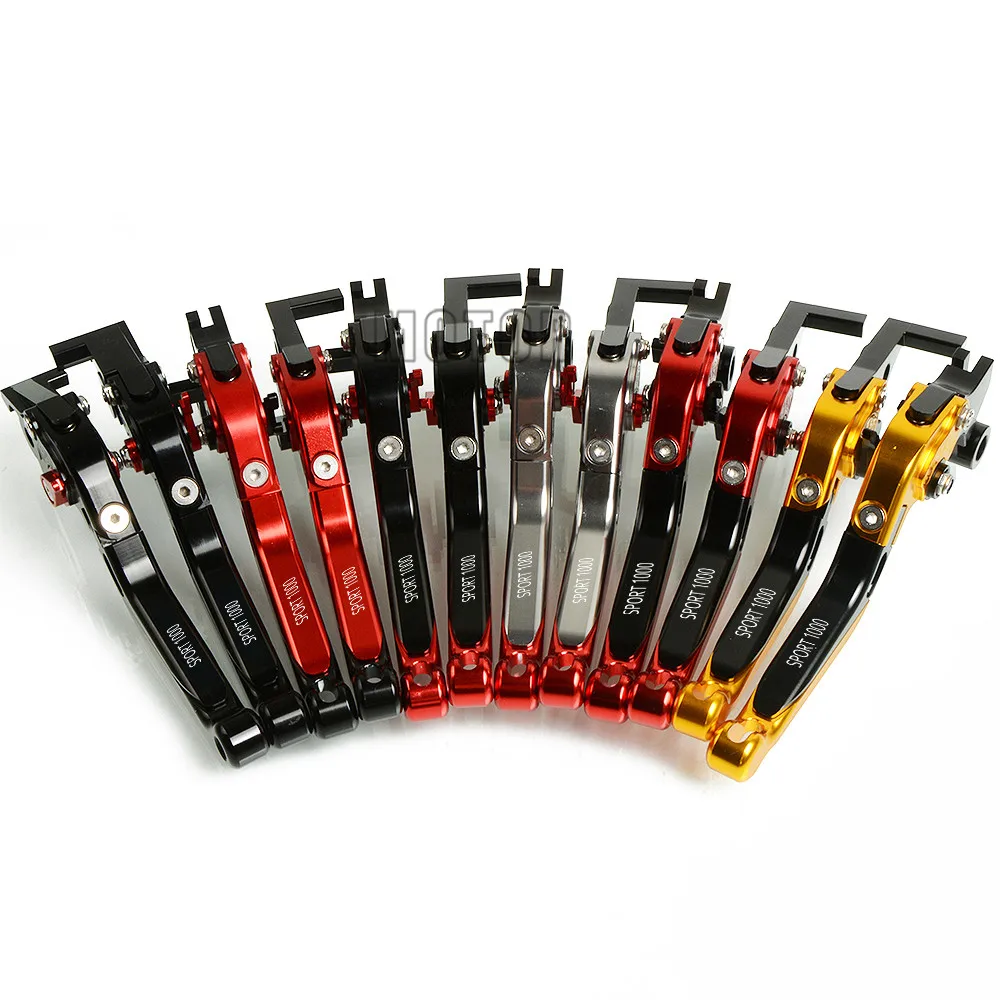 CNC Aluminum Motorcycle Adjustable Folding Extendable Brake Clutch Levers For Ducati SPORT 1000 2006-2009 2007 2008 1000Sport
CNC Aluminum Motorcycle Adjustable Folding Extendable Brake Clutch Levers For Ducati SPORT 1000 2006-2009 2007 2008 1000Sport