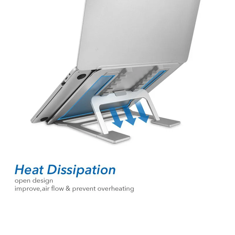 New Universal Aluminum Laptop Stand Folding Adjustable Holder Rack for Notebook Tablet DOM668
New Universal Aluminum Laptop Stand Folding Adjustable Holder Rack for Notebook Tablet DOM668