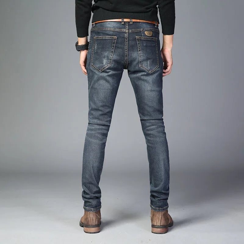 2018 New Fashion Jeans Men Slim Fit Straight Denim Trousers Black Skinny Jeans Men Business Pants Male Casual Cotton Jeans
2018 New Fashion Jeans Men Slim Fit Straight Denim Trousers Black Skinny Jeans Men Business Pants Male Casual Cotton Jeans