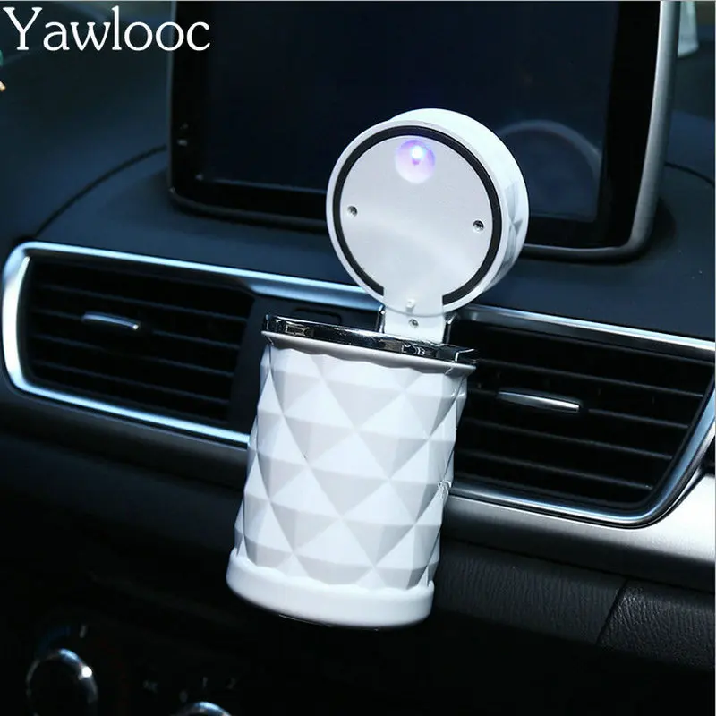 Yawlooc Car Accessories Portable LED Light Car Ashtray Universal Cigarette Cylinder Holder Car Styling Mini Carro Cinzeiro
Yawlooc Car Accessories Portable LED Light Car Ashtray Universal Cigarette Cylinder Holder Car Styling Mini Carro Cinzeiro