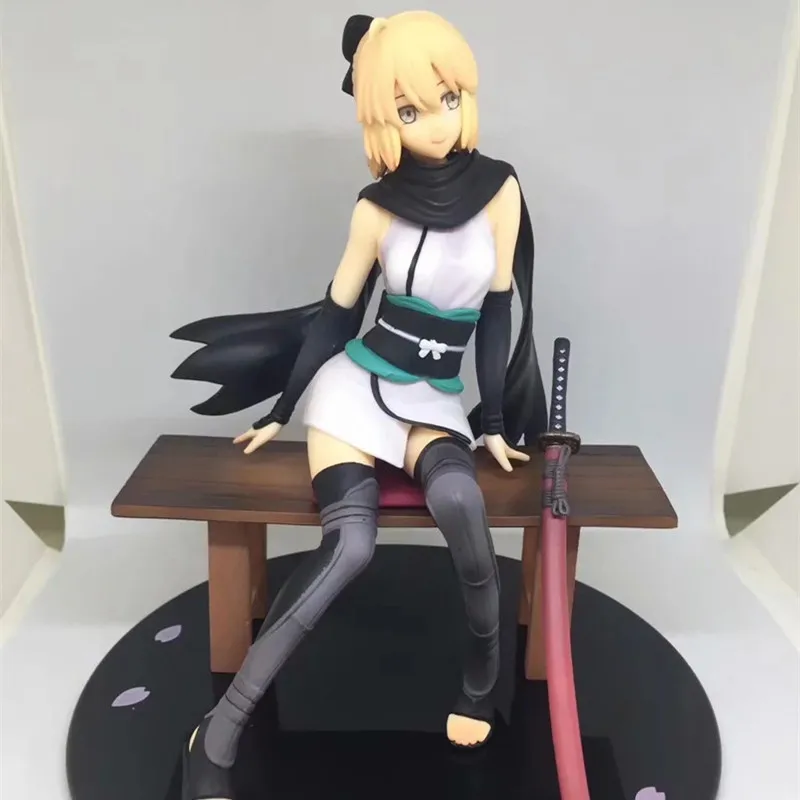 Аниме Fate Grand Order Saber Okita Souji Ver ПВХ экшн-фигурка Коллекционная модель кукла игрушка 17 см
Аниме Fate Grand Order Saber Okita Souji Ver ПВХ экшн-фигурка Коллекционная модель кукла игрушка 17 см