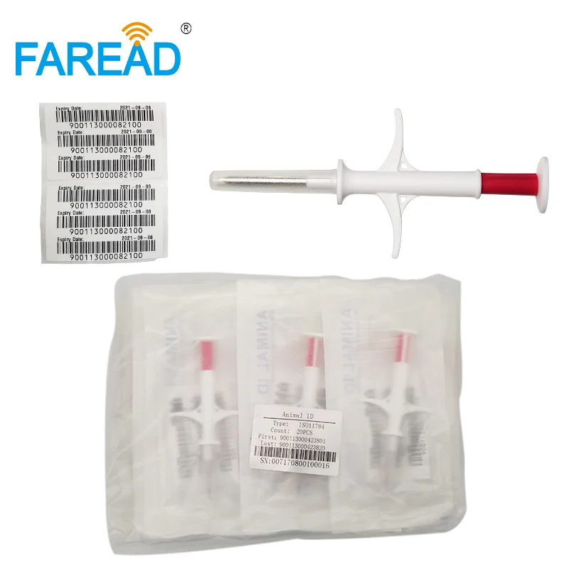 100pcs 134.2Khz Rfid Glass Microchip Animal Implantation FDX-B Pet Disposable Injector for Dog Cat Cattle Sheep Identification
100pcs 134.2Khz Rfid Glass Microchip Animal Implantation FDX-B Pet Disposable Injector for Dog Cat Cattle Sheep Identification