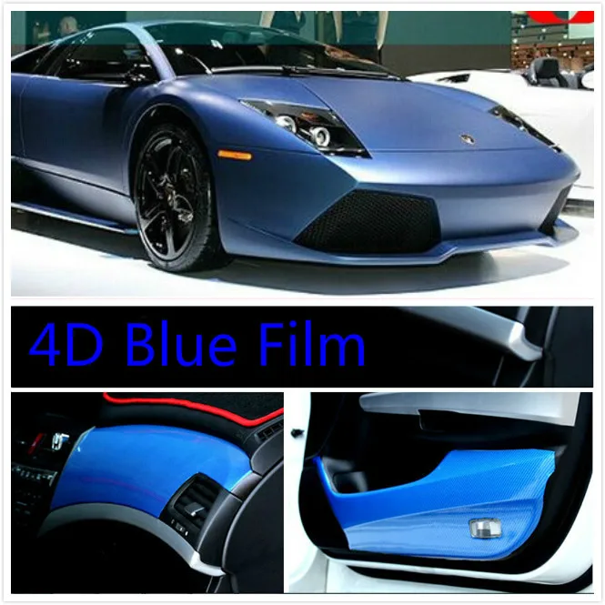500mm x 1520mm Car Styling 4D Carbon Blue Fiber Vinyl Wrap Sheet Film Bubble Air Free Sticker Emblem Body Kit
500mm x 1520mm Car Styling 4D Carbon Blue Fiber Vinyl Wrap Sheet Film Bubble Air Free Sticker Emblem Body Kit