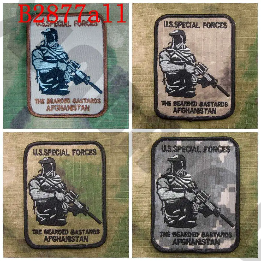 Embroidery patch Devgru NSWDG The Bearded Bastards Afghanistan Military Tactical Morale
Embroidery patch Devgru NSWDG The Bearded Bastards Afghanistan Military Tactical Morale