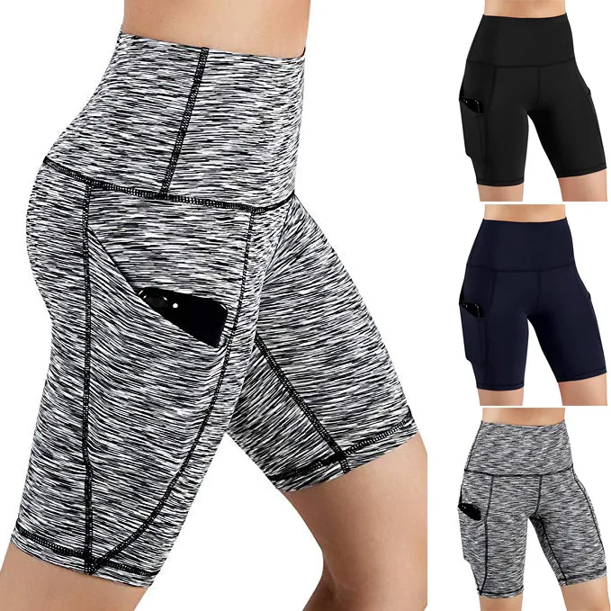 Women's Shorts High Waist Work Out Casual Biker Short Running Athletic Pocket Shorts Elegant Hot Pants Spodenki Damskie
Women's Shorts High Waist Work Out Casual Biker Short Running Athletic Pocket Shorts Elegant Hot Pants Spodenki Damskie