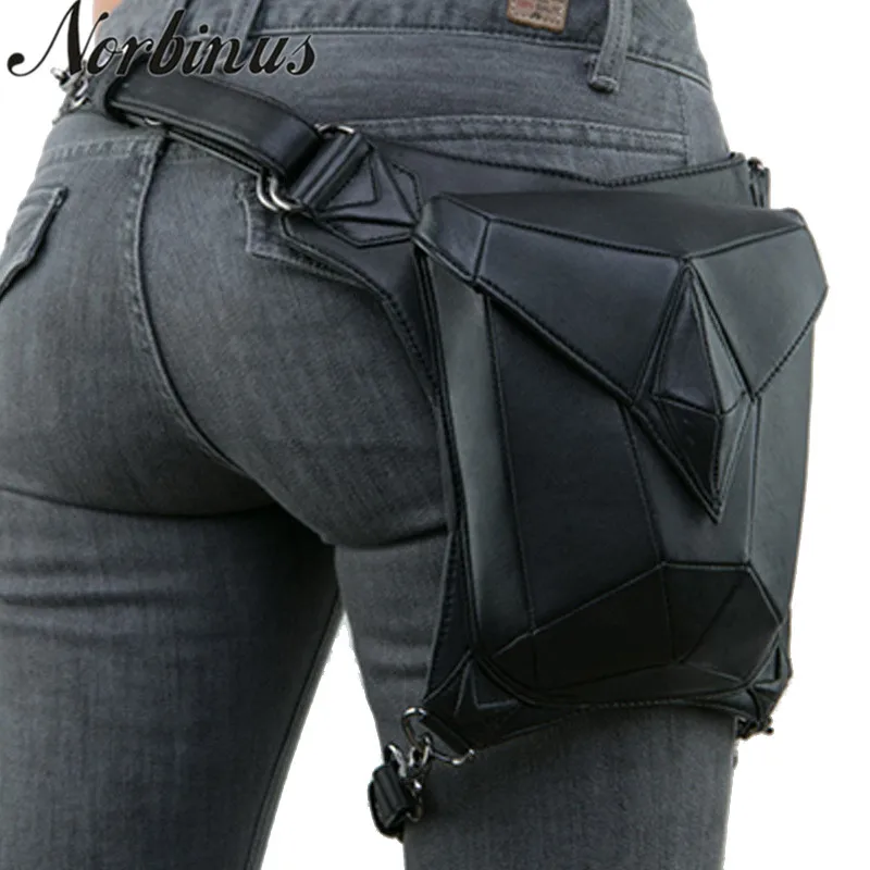 Norbinus Goth Women PU Leather Waist Fanny Leg Bag Drop Belt Hip Motorcycle Punk Rock Messenger Shoulder Crossbody Holster Pack
Norbinus Goth Women PU Leather Waist Fanny Leg Bag Drop Belt Hip Motorcycle Punk Rock Messenger Shoulder Crossbody Holster Pack