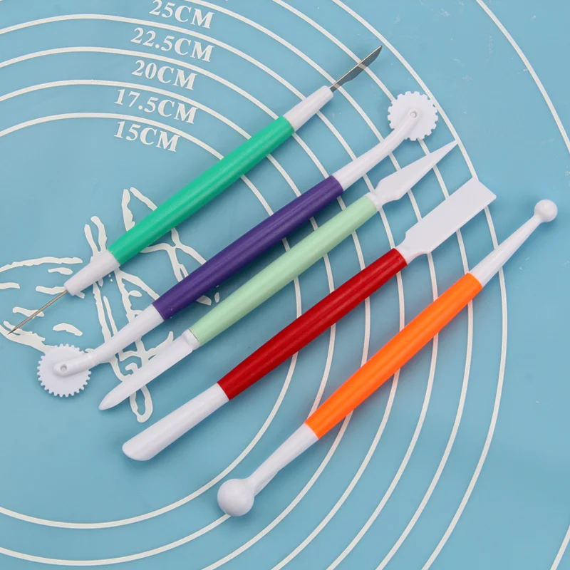 (10set/Lot)Free Shipping FDA High Quality Plastic 5pcs Cake Decorating Fondant Modeling Tools Set
(10set/Lot)Free Shipping FDA High Quality Plastic 5pcs Cake Decorating Fondant Modeling Tools Set