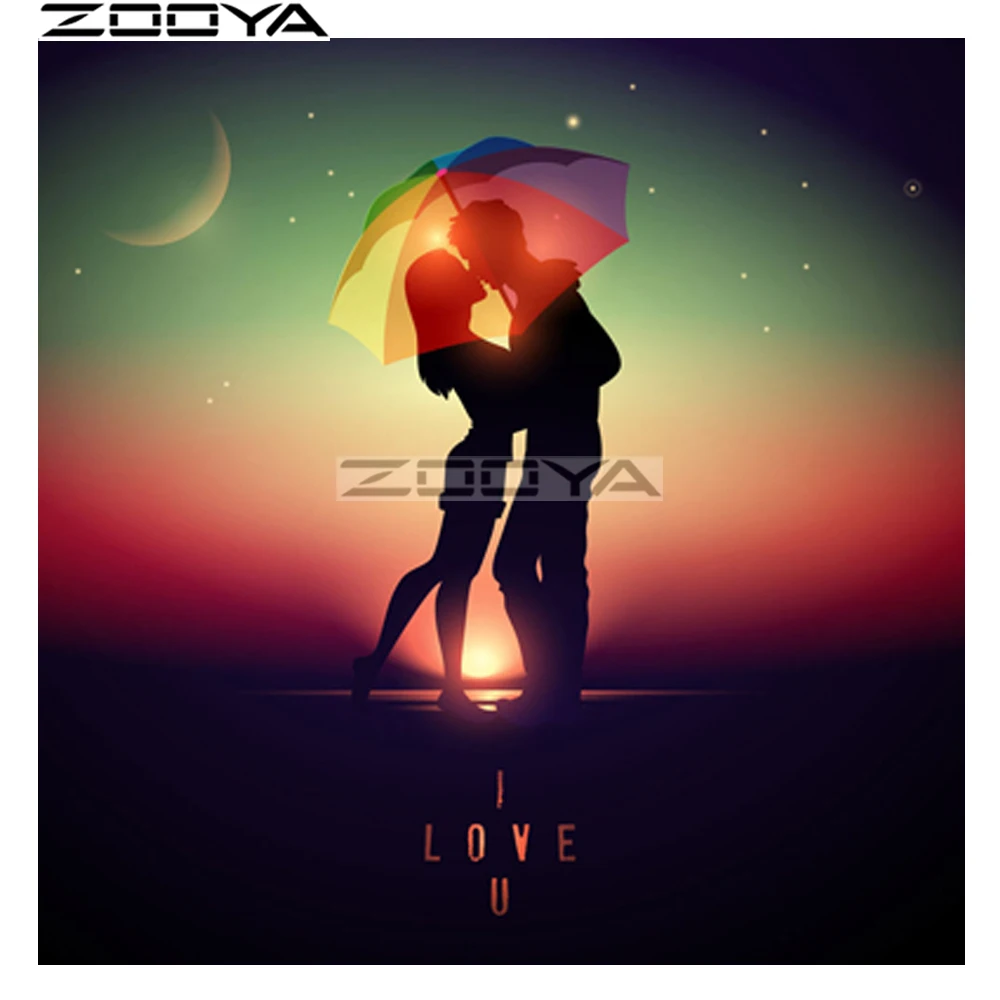 ZOOYA Round Diamond Painting Wall Sticker Diamond Embroidery Couples Umbrella Moon Pictures Of Rhinestone Cross-Stitch Kit R1710
ZOOYA Round Diamond Painting Wall Sticker Diamond Embroidery Couples Umbrella Moon Pictures Of Rhinestone Cross-Stitch Kit R1710