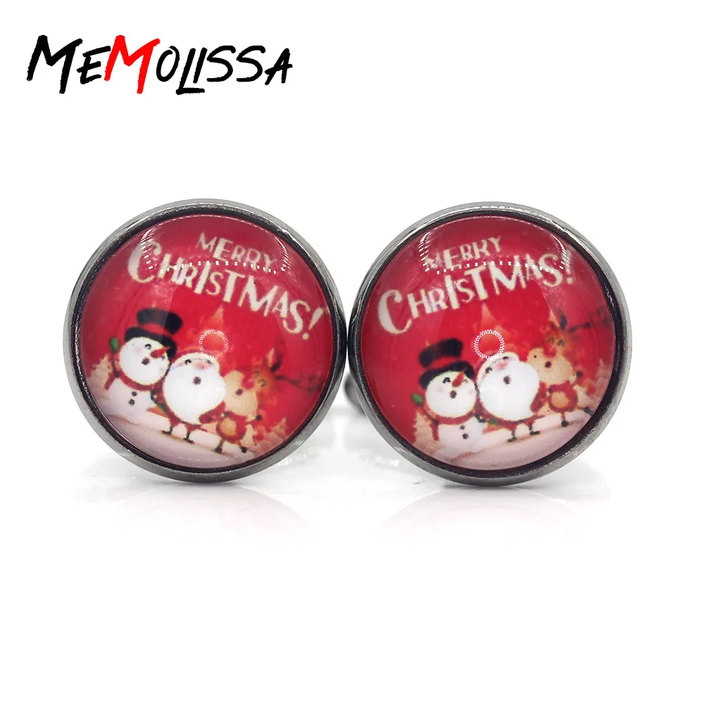 Memolissa Ethnic Christmas Cufflinks Santa Claus Design Cufflinks Festive Copper/Black with Red Cufflink Exquisite Gift
Memolissa Ethnic Christmas Cufflinks Santa Claus Design Cufflinks Festive Copper/Black with Red Cufflink Exquisite Gift