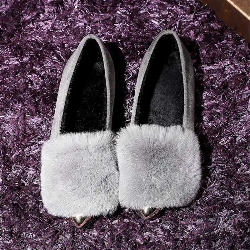 Miquinha Pointed Toe Shallow Fluffy Fur Decor Women Flats Lazy Shoes Slip On Lady Outdoor Shoes Runway Star Party Wedding Shoes
Miquinha Pointed Toe Shallow Fluffy Fur Decor Women Flats Lazy Shoes Slip On Lady Outdoor Shoes Runway Star Party Wedding Shoes